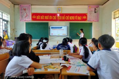 Tổ Toán – Tin trường THCS Hoàng Văn Thụ tổ chức thành công tiết dự giờ sinh hoạt chuyên môn hưởng ứng tuần lễ “Học tập suốt đời” và phong trào “Bình dân học vụ số”