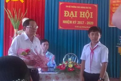 ĐẠI HỘI CHI BỘ HOÀNG VĂN THỤ NHIỆM KỲ: 2017-2020