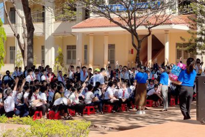 HOẠT ĐỘNG NGOÀI GIỜ LÊN LỚP VÀ NGÀY HỘI TIẾN BƯỚC LÊN ĐOÀN – THÁNG 03 – CHỦ ĐIỂM: “TIẾN BƯỚC LÊN ĐOÀN”