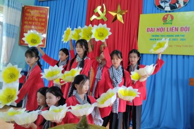 Đại hội liên Đội nhiệm kì 2023-2024 – Trường THCS Hoàng Văn Thụ