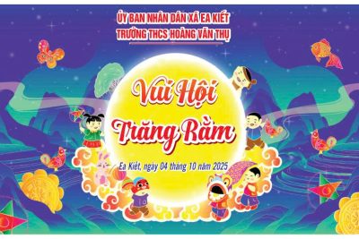 Tổ chức Tết trung thu tại đơn vị Trường THCS Hoàng Văn Thụ